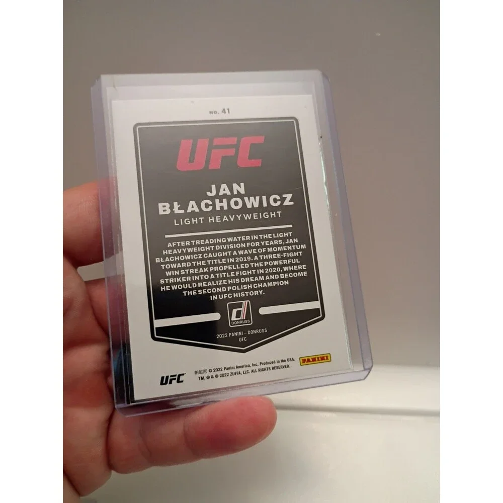 2022 Panini Donruss Optic UFC 7 Card Lot